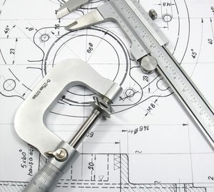 Engineering Tools On Technical Drawing